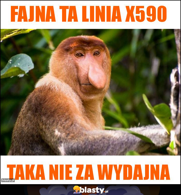 Fajna ta linia X590