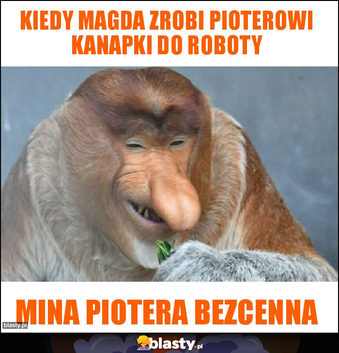 Kiedy Magda zrobi Pioterowi kanapki do roboty