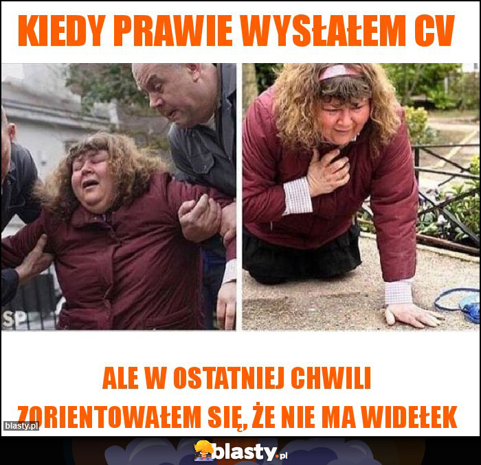 Kiedy prawie wysłałem CV