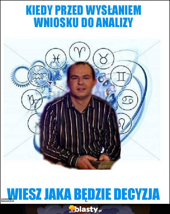 Kiedy przed wysłaniem wniosku do analizy