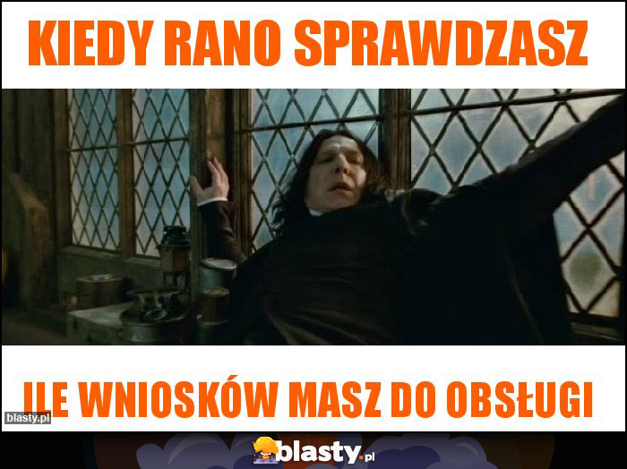 Kiedy rano sprawdzasz