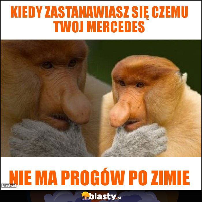 Kiedy zastanawiasz się czemu Twoj Mercedes