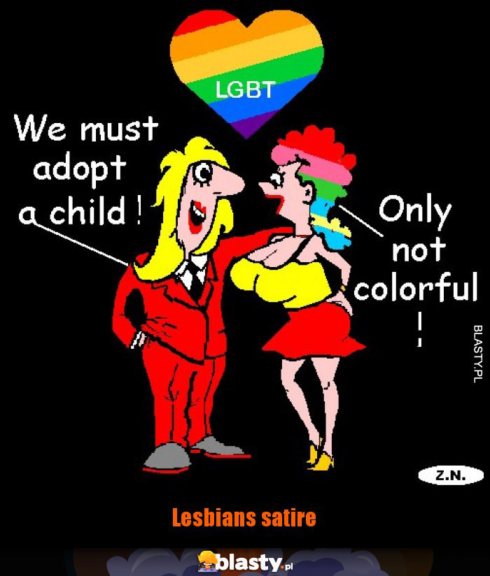 Lesbians satire