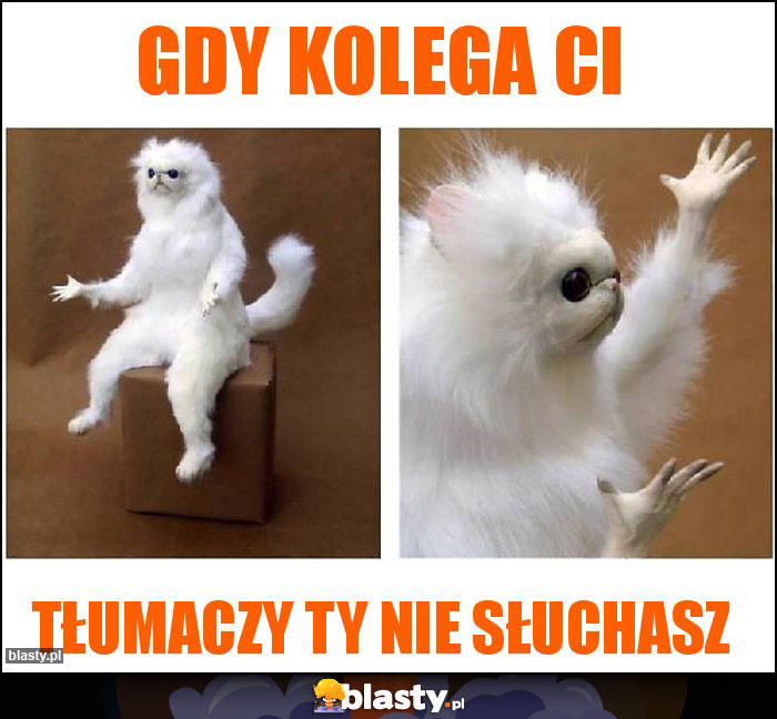 gdy kolega ci