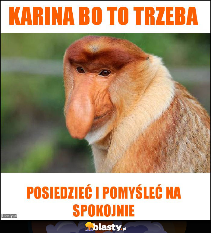 Karina bo to trzeba