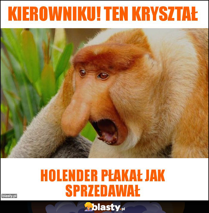 Kierowniku! Ten kryształ