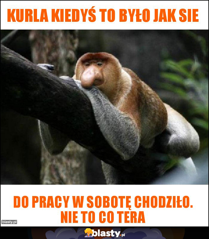 Kurla kiedyś to było jak sie