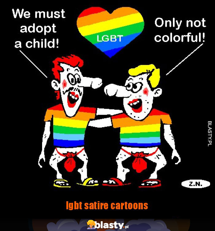 lgbt satire cartoons