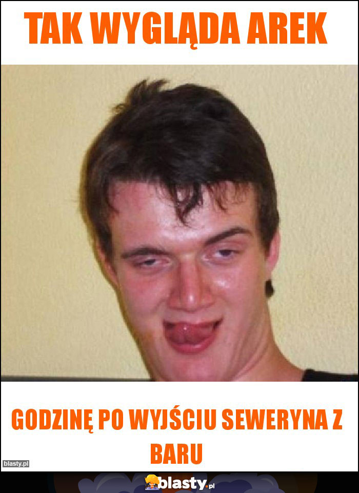 Tak wygląda Arek