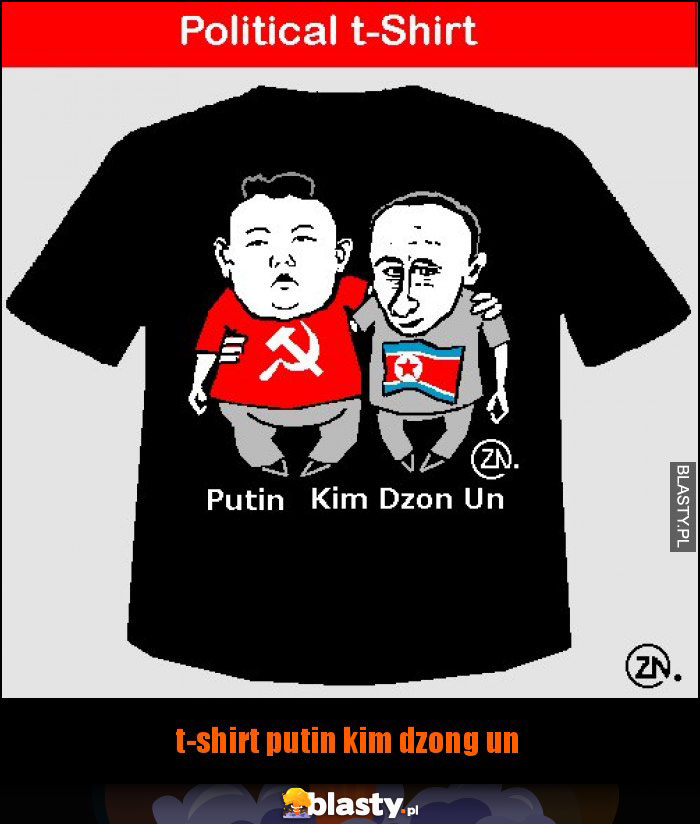 t-shirt putin kim dzong un