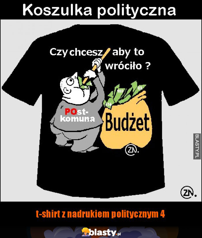 t-shirt z nadrukiem politycznym 4