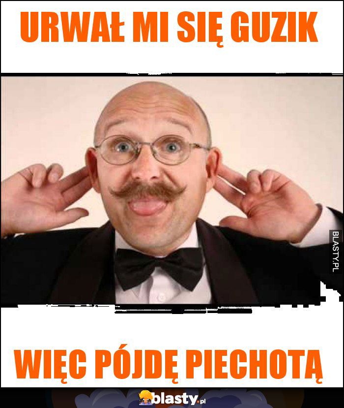 Urwał mi się guzik