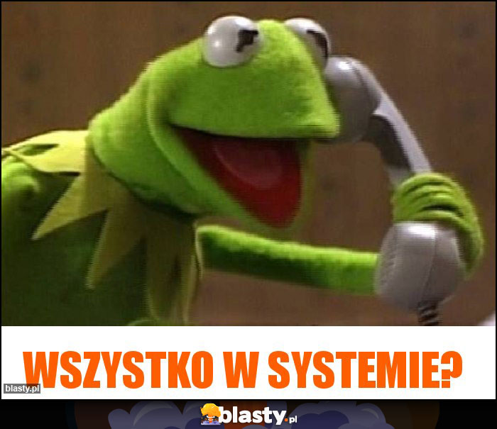 Wszystko w systemie?