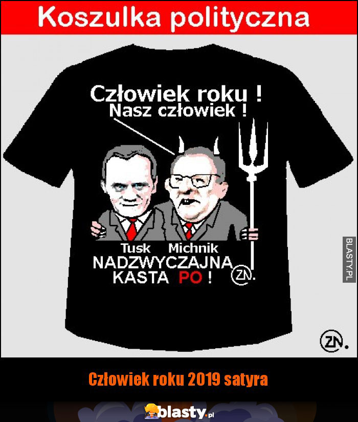 Człowiek roku 2019 satyra