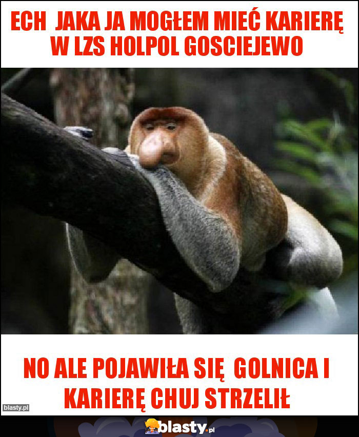 Ech  jaka ja mogłem mieć karierę w LZS holpol gosciejewo