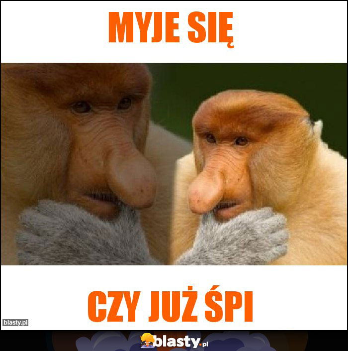 Myje się