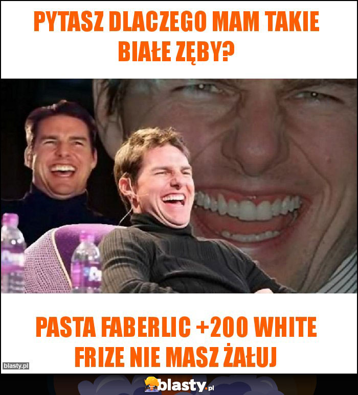 pytasz dlaczego mam takie białe zęby?