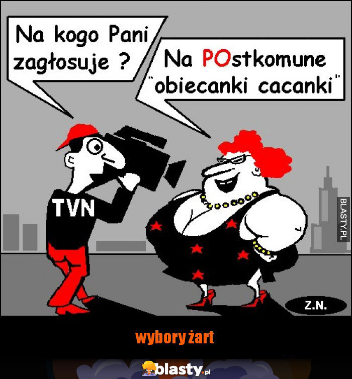 wybory żart