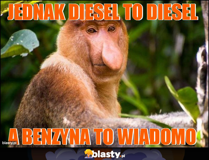 Jednak diesel to diesel