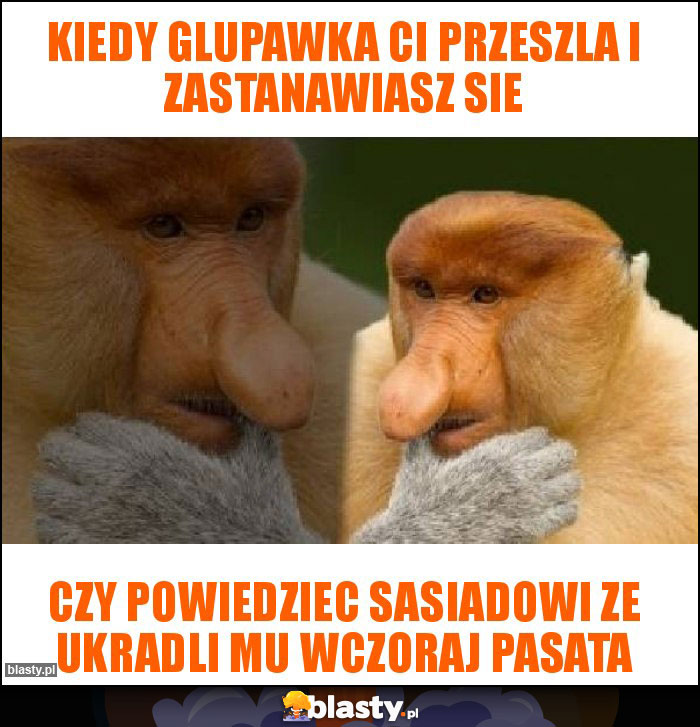 Kiedy glupawka ci przeszla i zastanawiasz sie