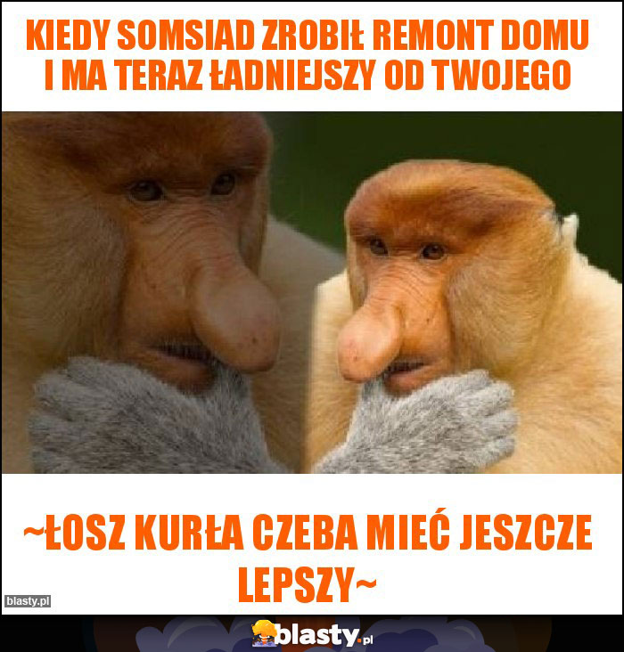 Kiedy somsiad zrobił remont domu i ma teraz ładniejszy od twojego