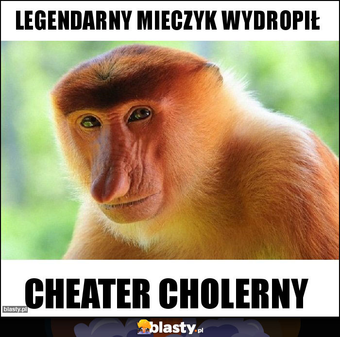 Legendarny mieczyk wydropił