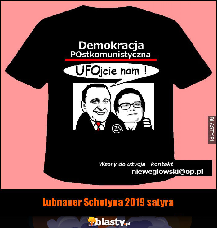 Lubnauer Schetyna 2019 satyra