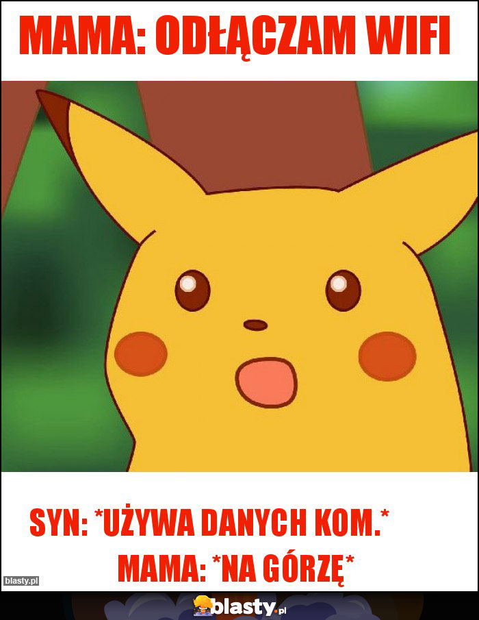 Mama: Odłączam wifi