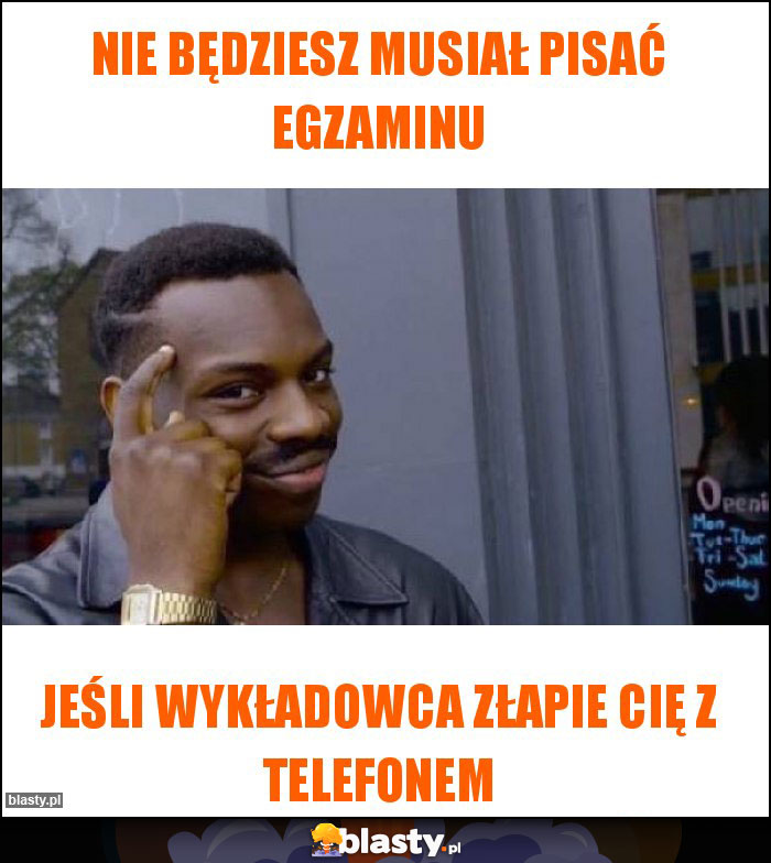 Nie będziesz musiał pisać egzaminu