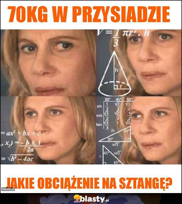 70kg w przysiadzie