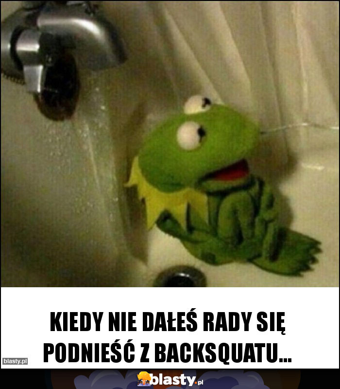 Kiedy nie dałeś rady się podnieść z backsquatu...