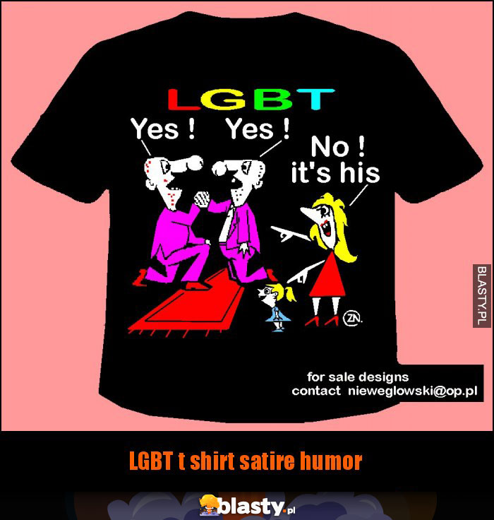 LGBT t shirt satire humor