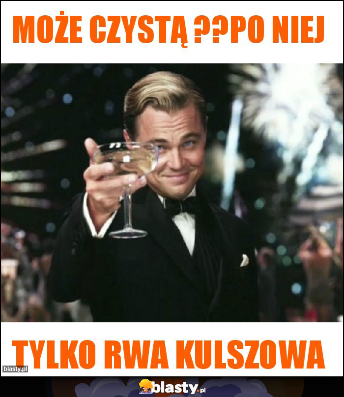 może czystą ??po niej