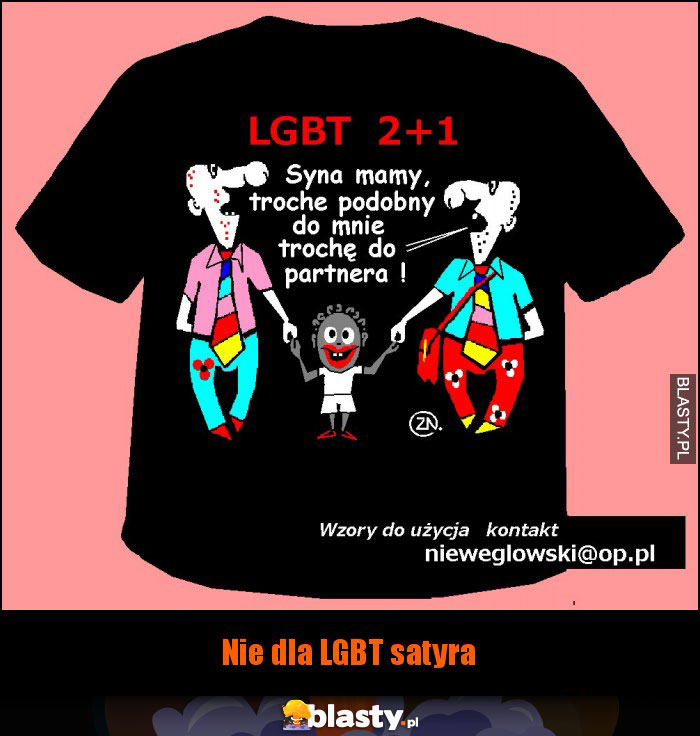 Nie dla LGBT satyra