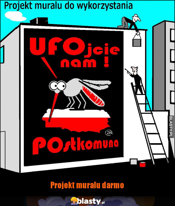 Projekt muralu darmo