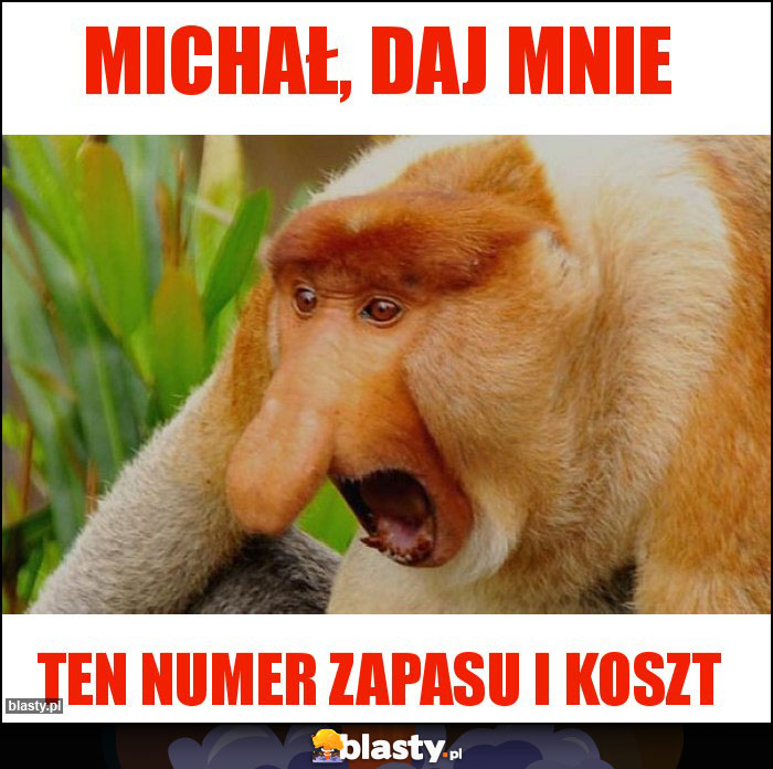 Michał, daj mnie