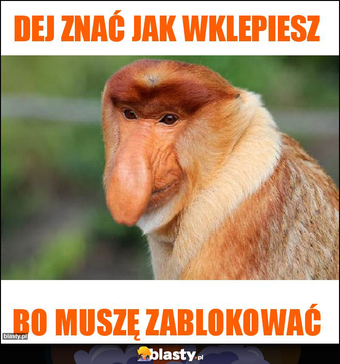 Dej znać jak wklepiesz