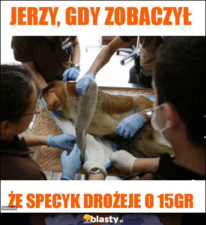 Jerzy, gdy zobaczył