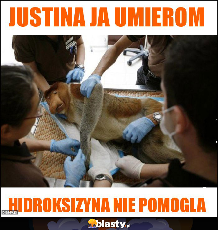 JUSTINA ja umierom