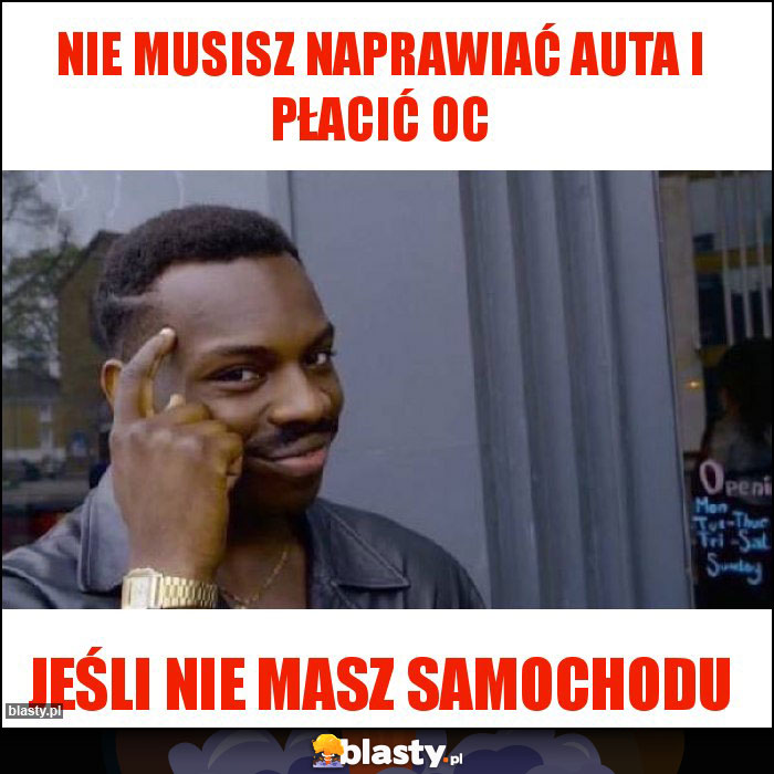 Nie musisz naprawiać auta i płacić OC