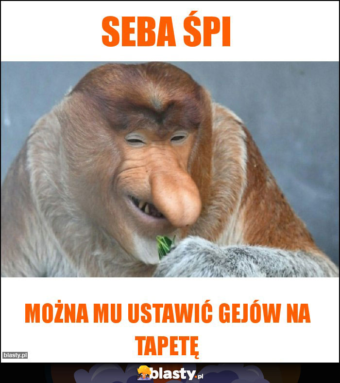 Seba śpi