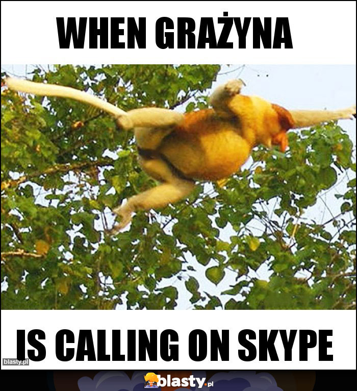 WHEN GRAŻYNA