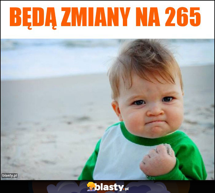 Będą zmiany na 265