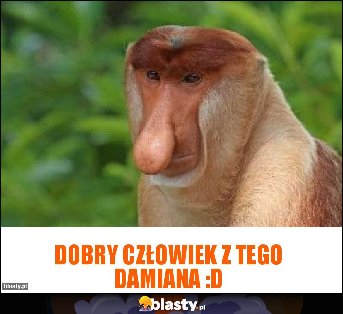 Dobry człowiek z tego Damiana :D