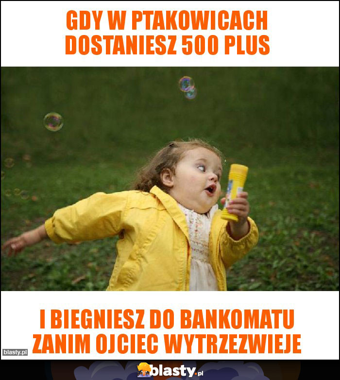 Gdy w Ptakowicach dostaniesz 500 plus