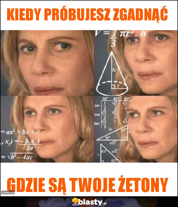 Kiedy próbujesz zgadnąć