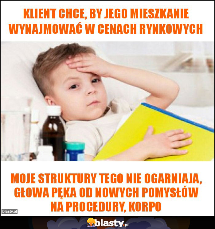 Klient chce, by jego mieszkanie wynajmować w cenach rynkowych