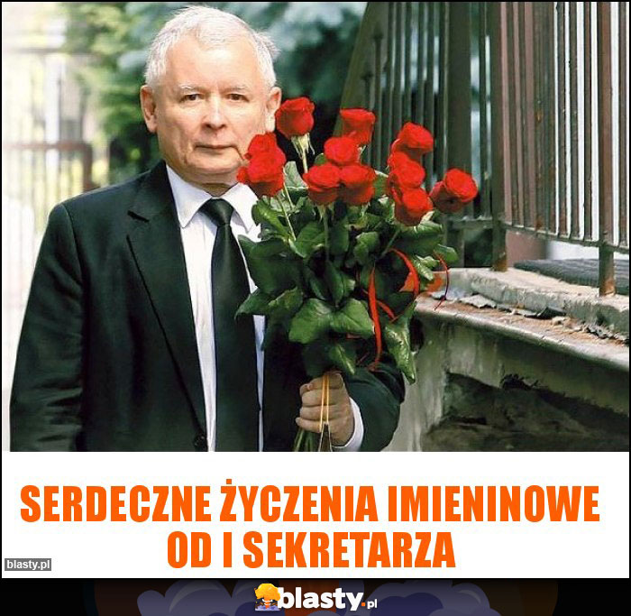 Serdeczne życzenia imieninowe od I sekretarza