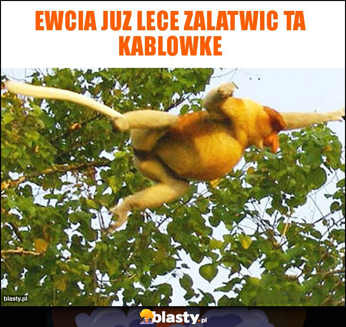 Ewcia juz lece zalatwic ta kablowke