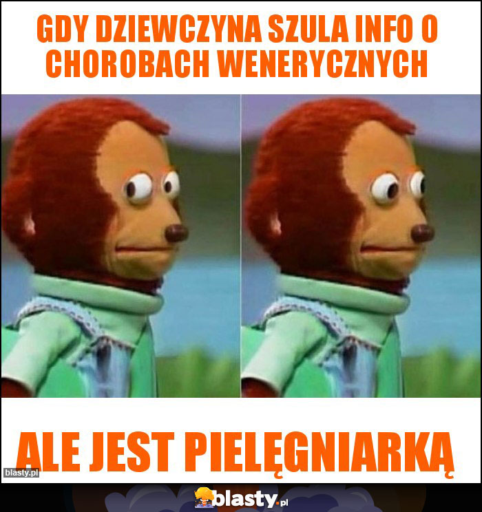 Gdy dziewczyna szula info o chorobach wenerycznych